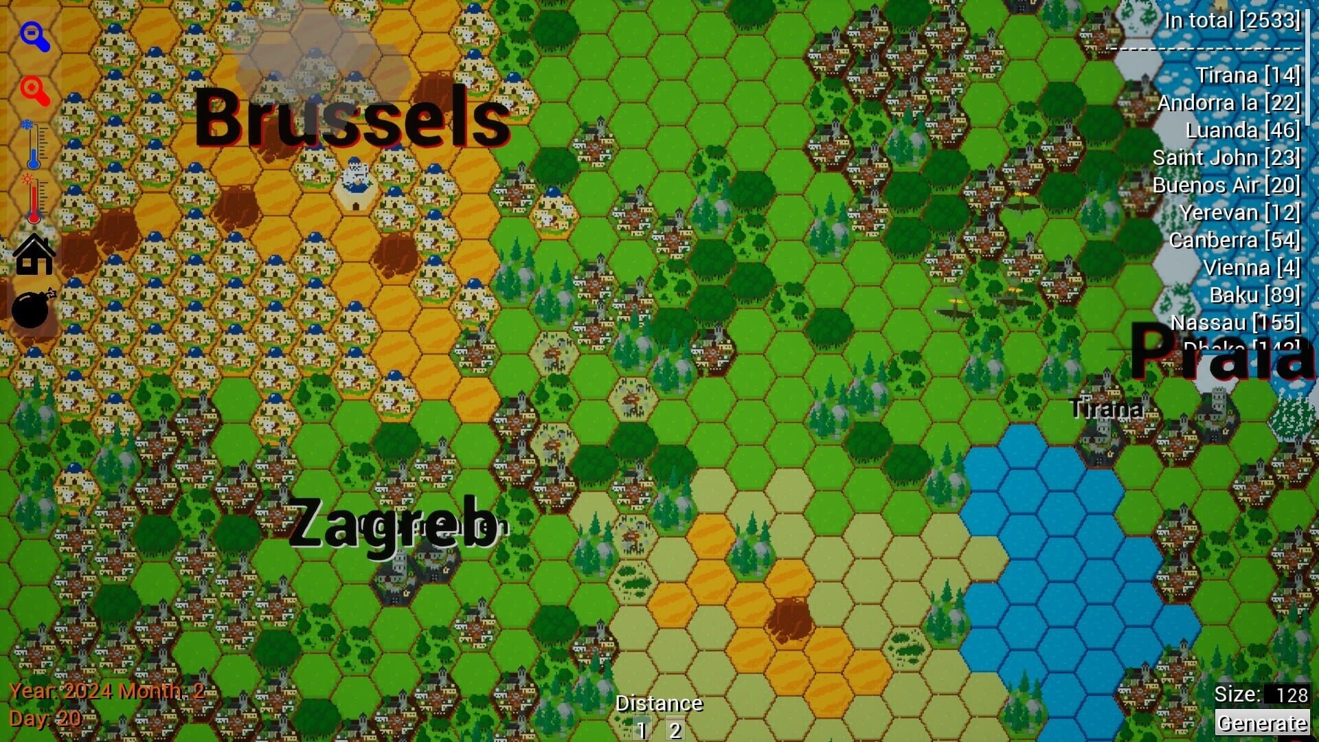 Screenshot for Hexagon World