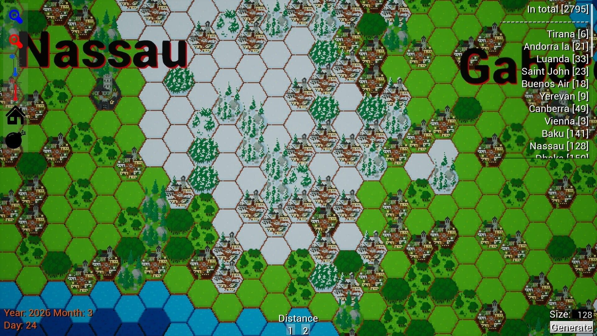 Screenshot for Hexagon World