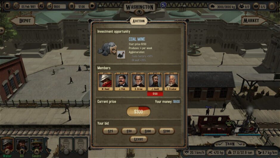 Screenshot for Bounty Train: Trainium Edition