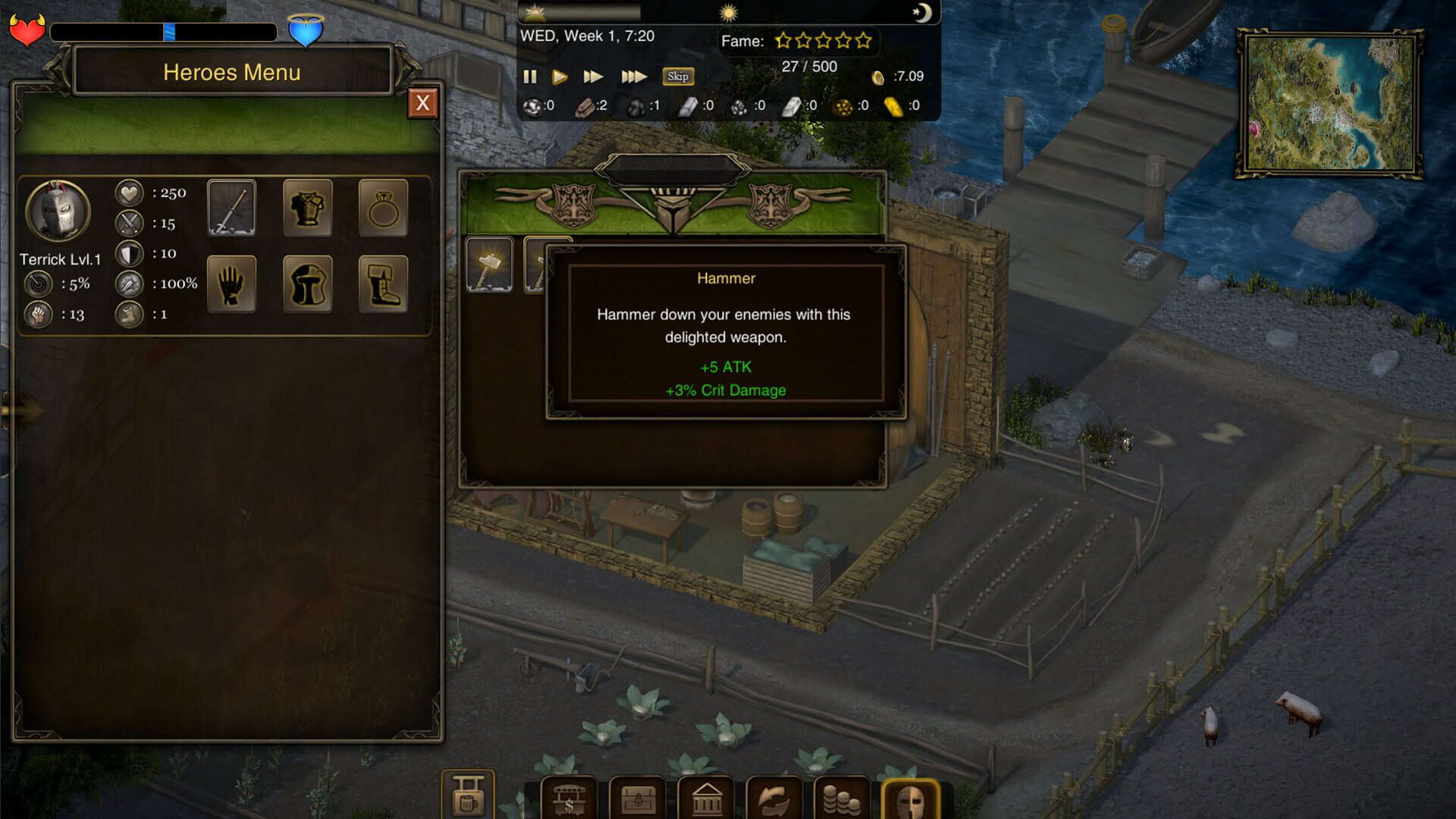 Screenshot for Blacksmith Legends