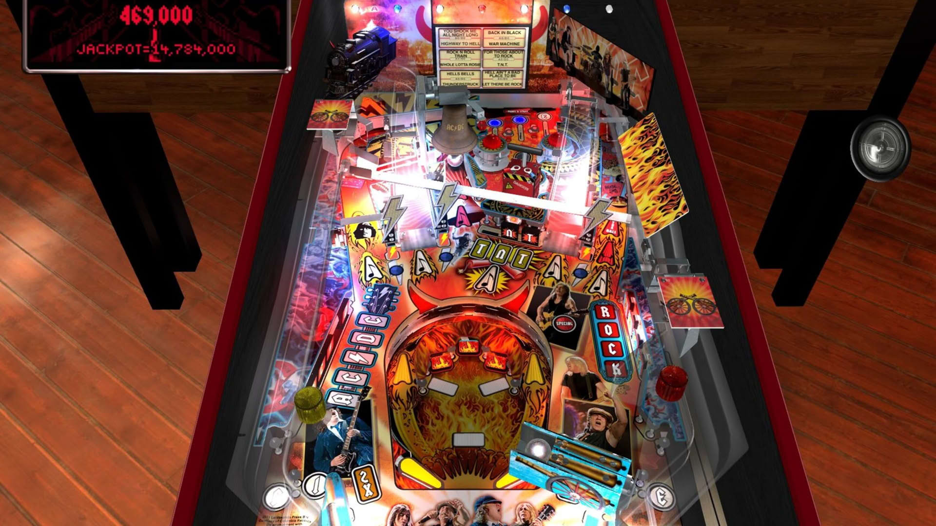 Screenshot for Stern Pinball Arcade: AC/DC