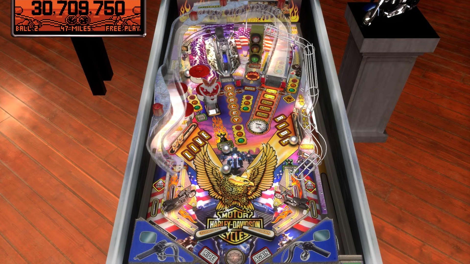 Screenshot for Stern Pinball Arcade: Harley-Davidson