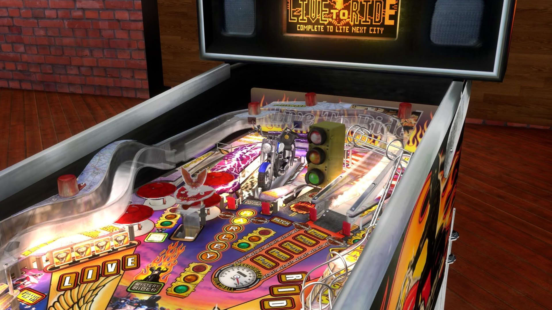 Screenshot for Stern Pinball Arcade: Harley-Davidson