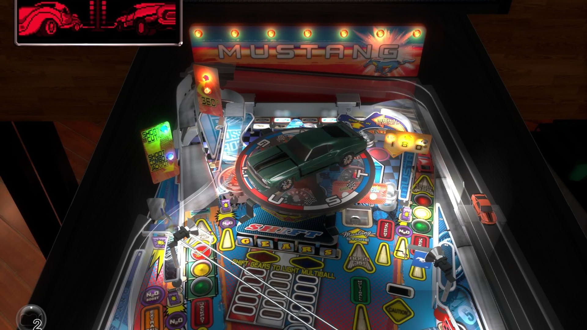 Screenshot for Stern Pinball Arcade: Mustang
