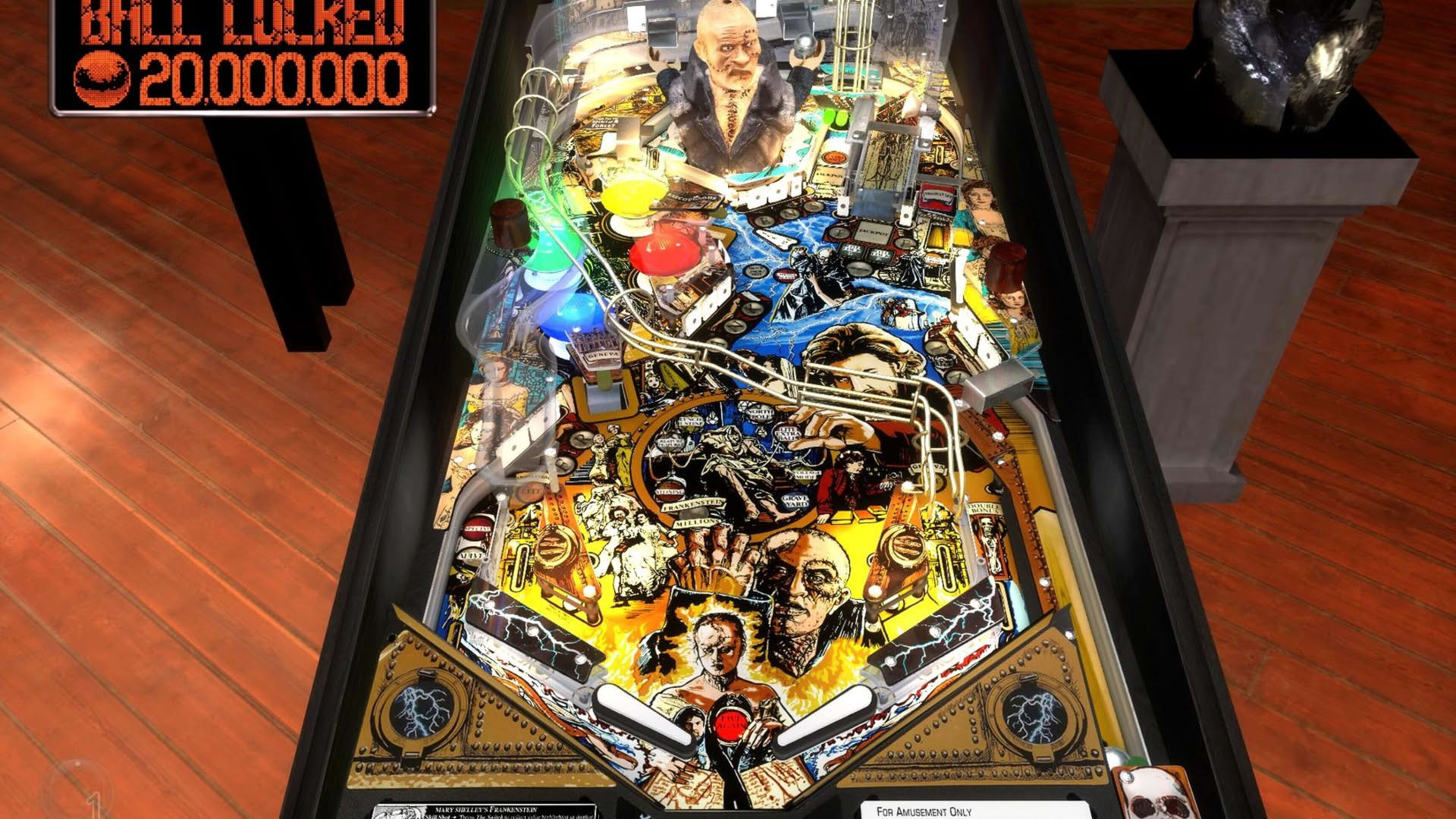 Screenshot for Stern Pinball Arcade: Mary Shelley's Frankenstein