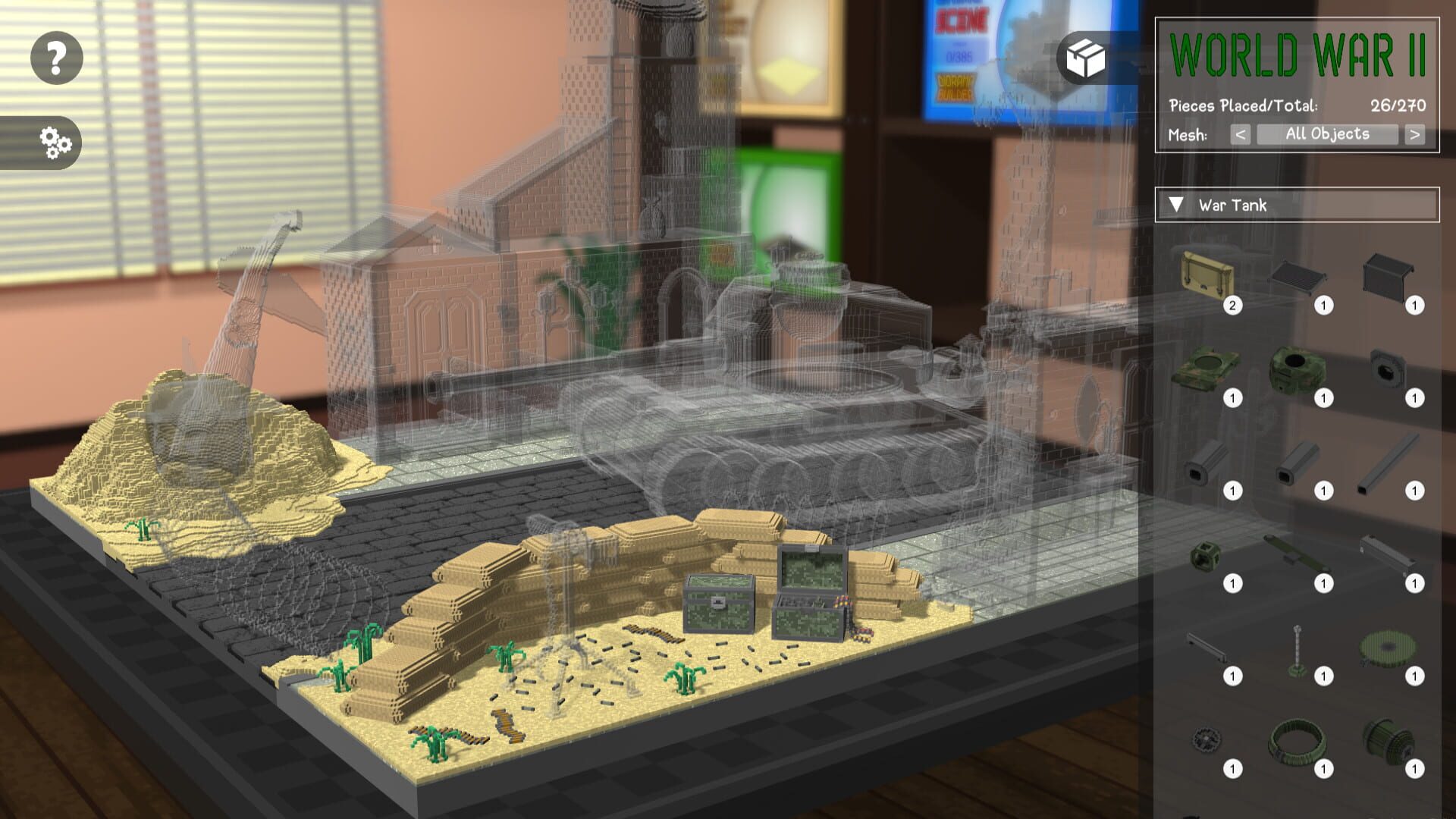 Screenshot for Diorama Builder