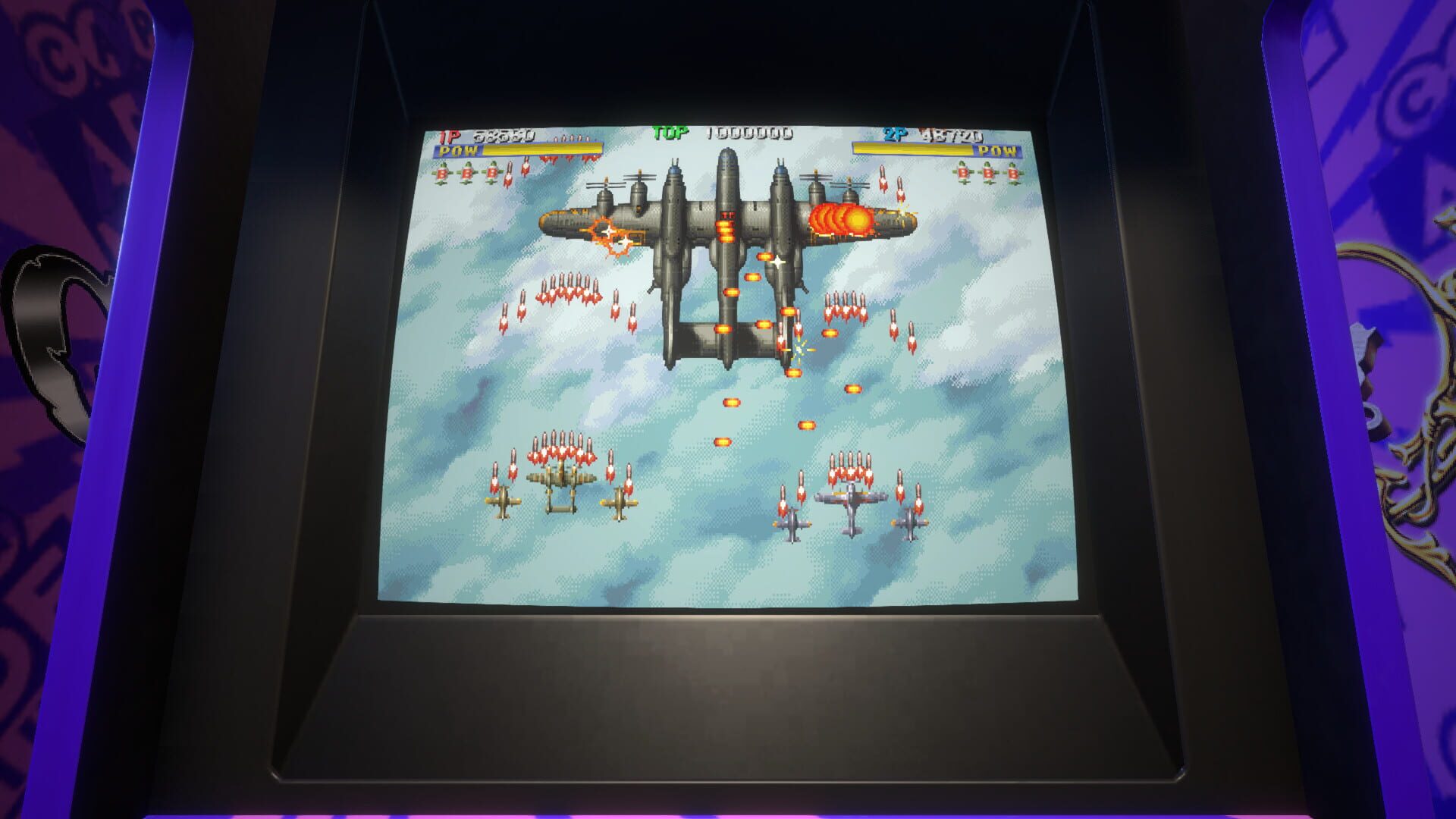 Screenshot for Capcom Arcade Stadium: 1944 - The Loop Master