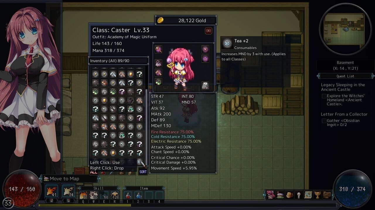Screenshot for Magical Swordmaiden: Riru's Grand Adventure