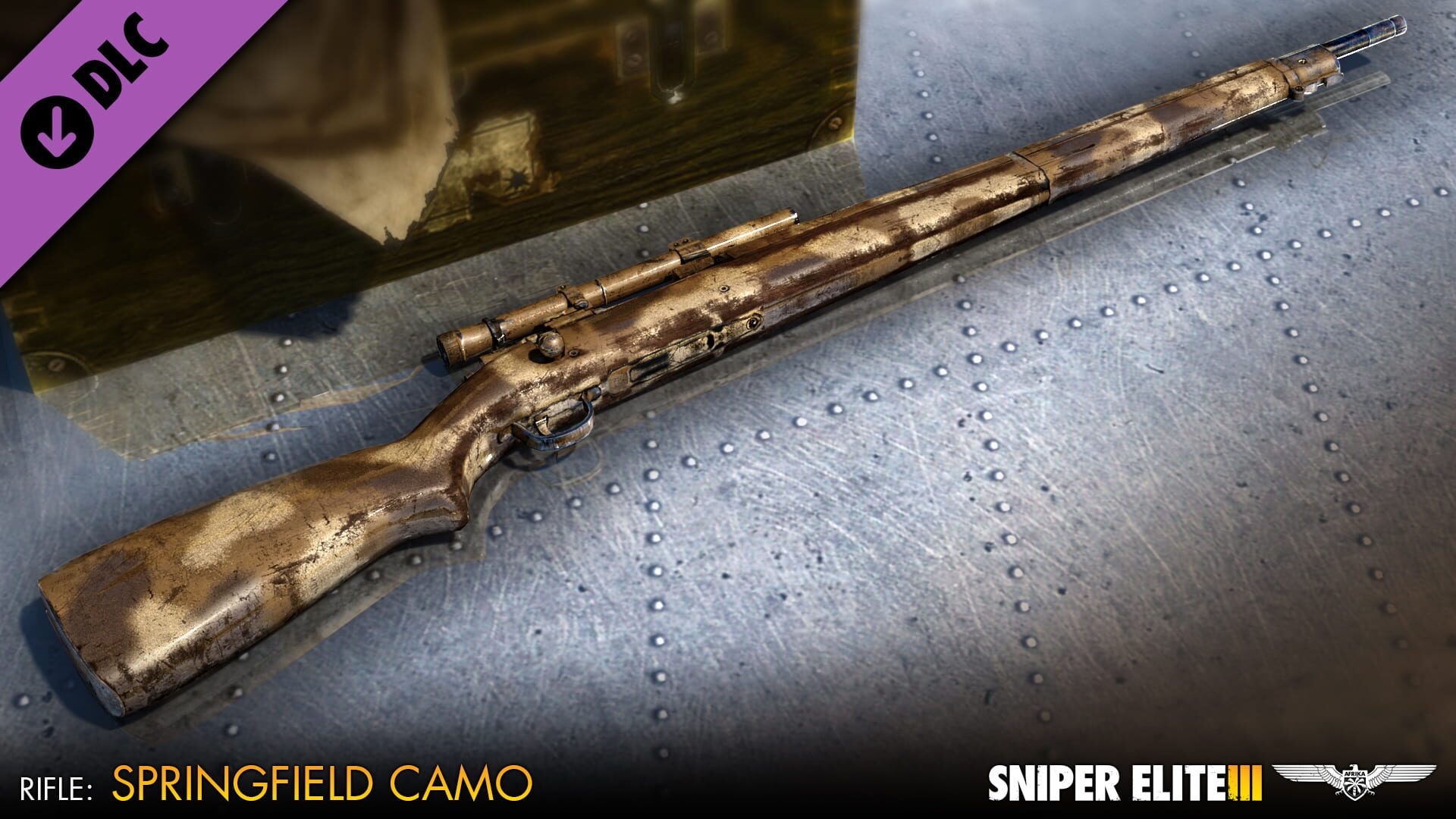 Screenshot for Sniper Elite III: U.S. Camouflage Rifles Pack