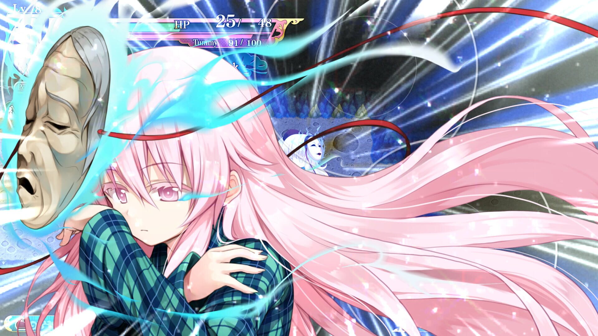 Screenshot for Touhou Genso Wanderer Reloaded: Kokoro Hata