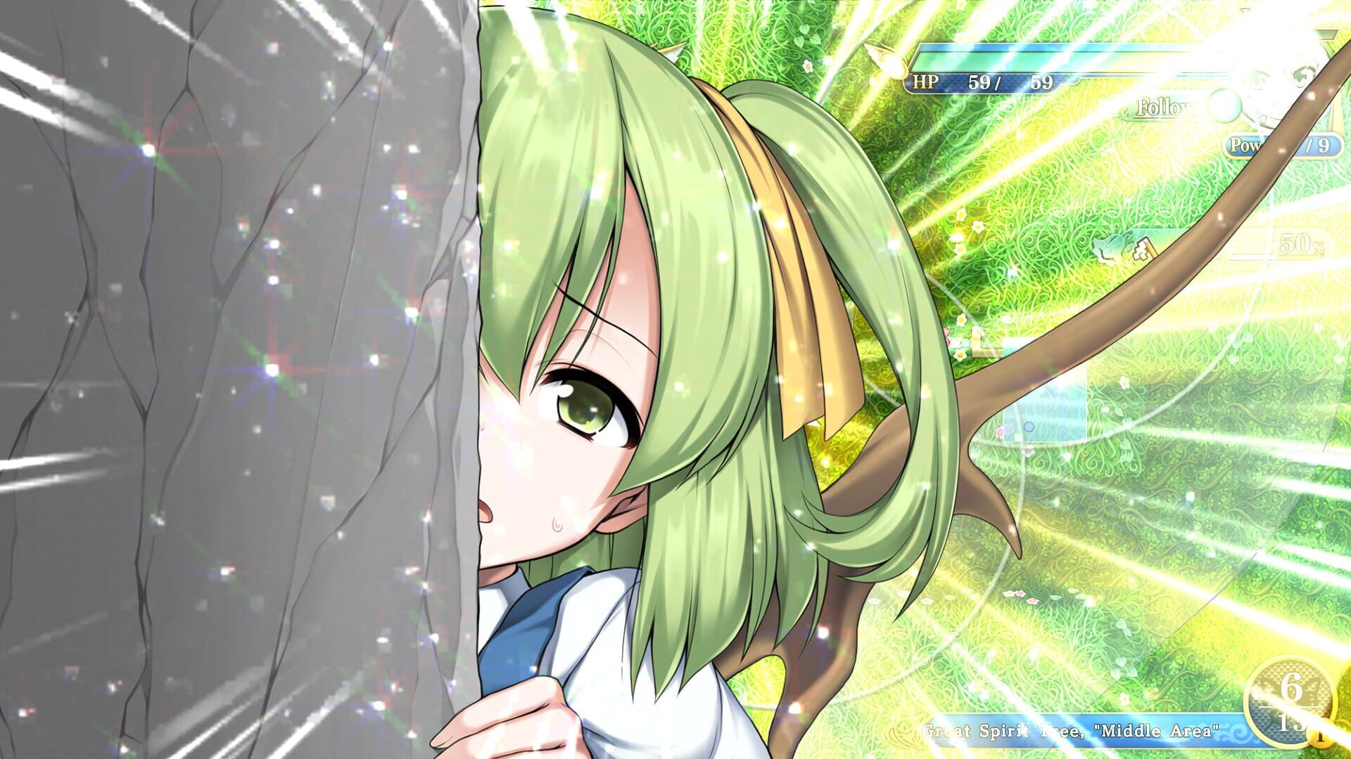 Screenshot for Touhou Genso Wanderer Reloaded: Daiyosei