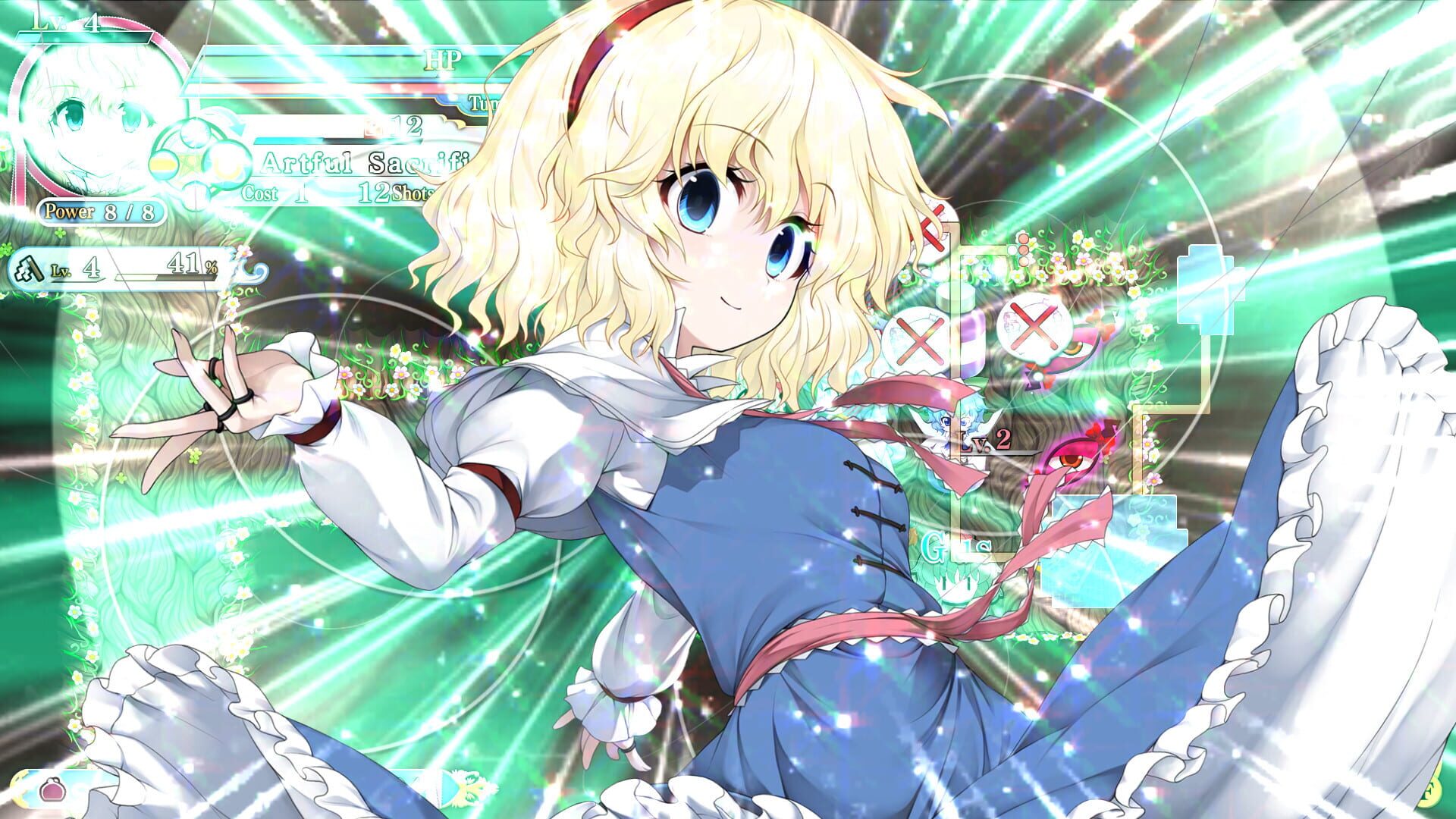 Screenshot for Touhou Genso Wanderer Reloaded: Alice Margatroid