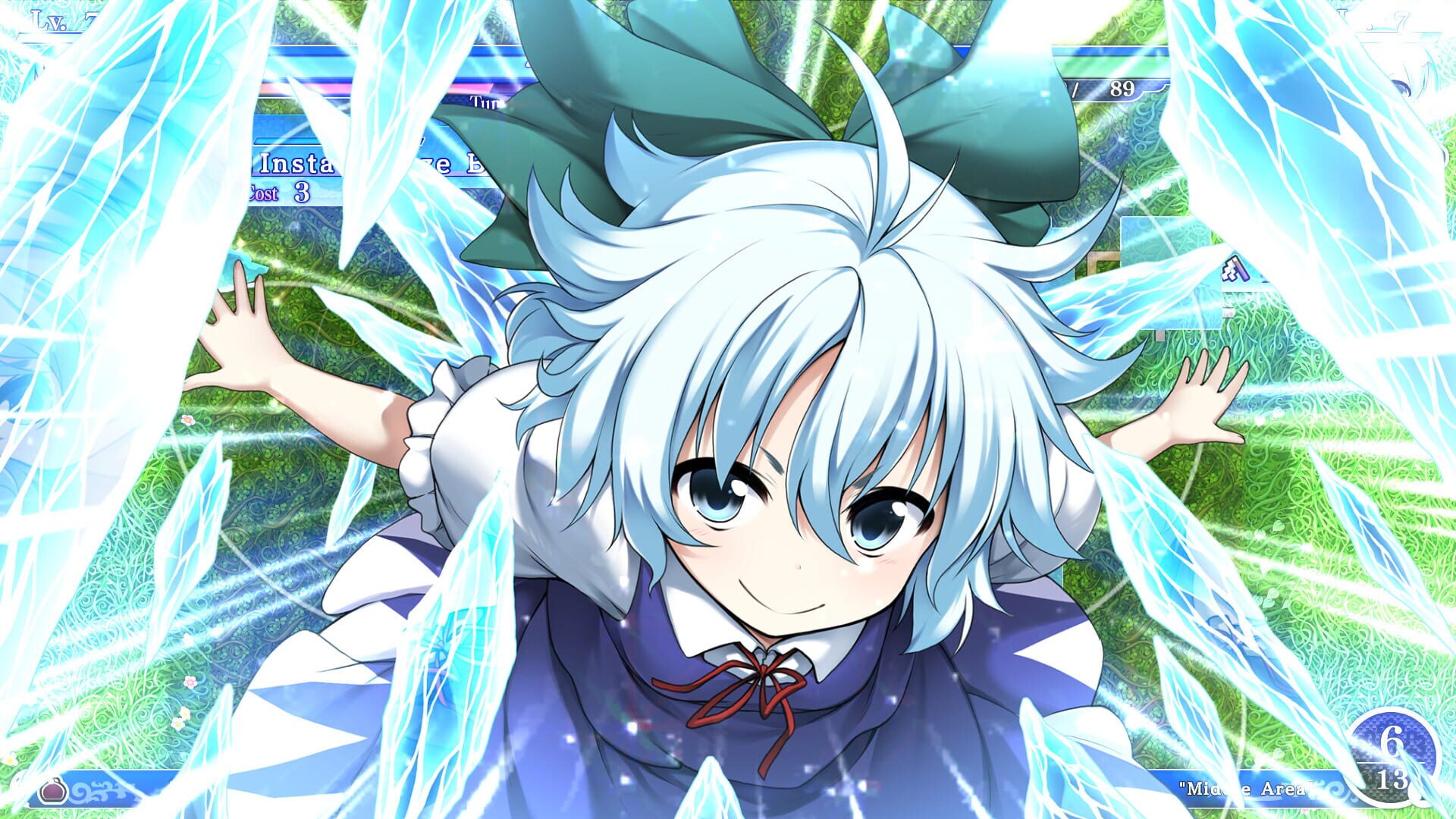 Screenshot for Touhou Genso Wanderer Reloaded: Cirno
