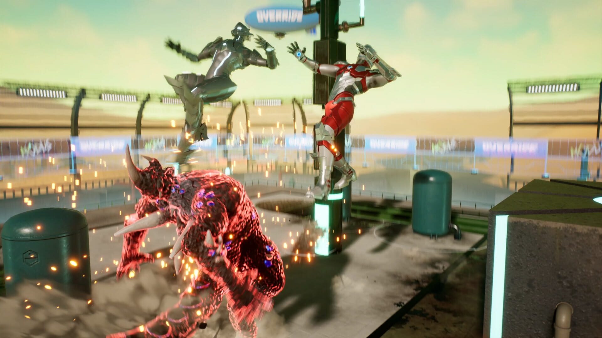 Screenshot for Override 2: Super Mech League - Black King Fighter