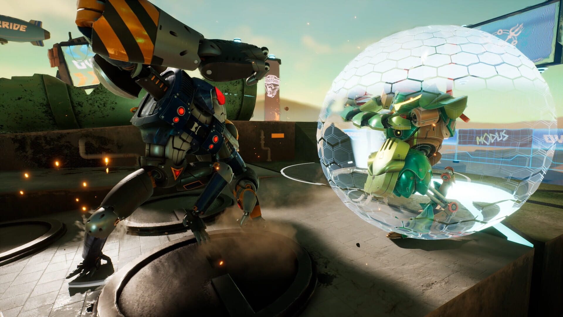 Screenshot for Override 2: Super Mech League - Bemular Fighter