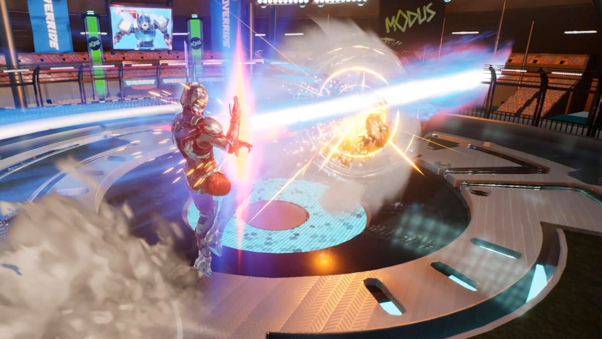 Screenshot for Override 2: Super Mech League - Ultraman