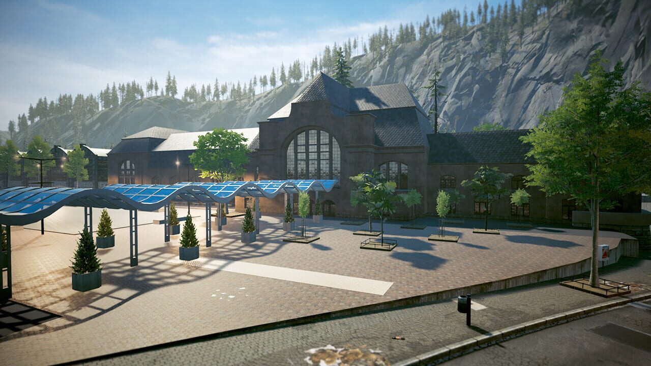 Screenshot for Fernbus Simulator: Rhine Gorge