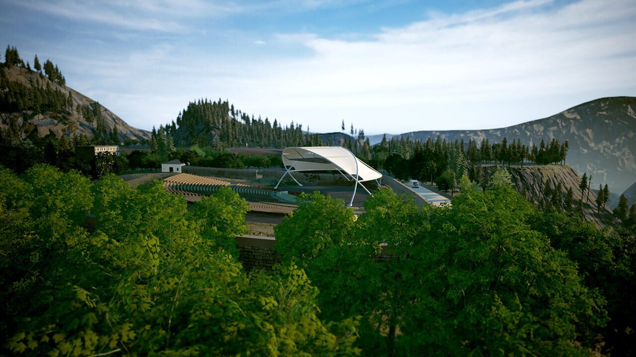 Screenshot for Fernbus Simulator: Rhine Gorge