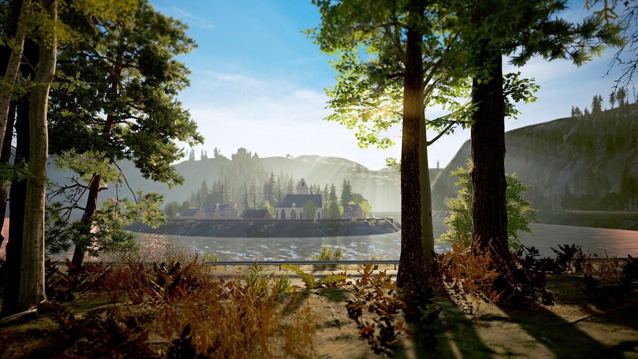 Screenshot for Fernbus Simulator: Rhine Gorge