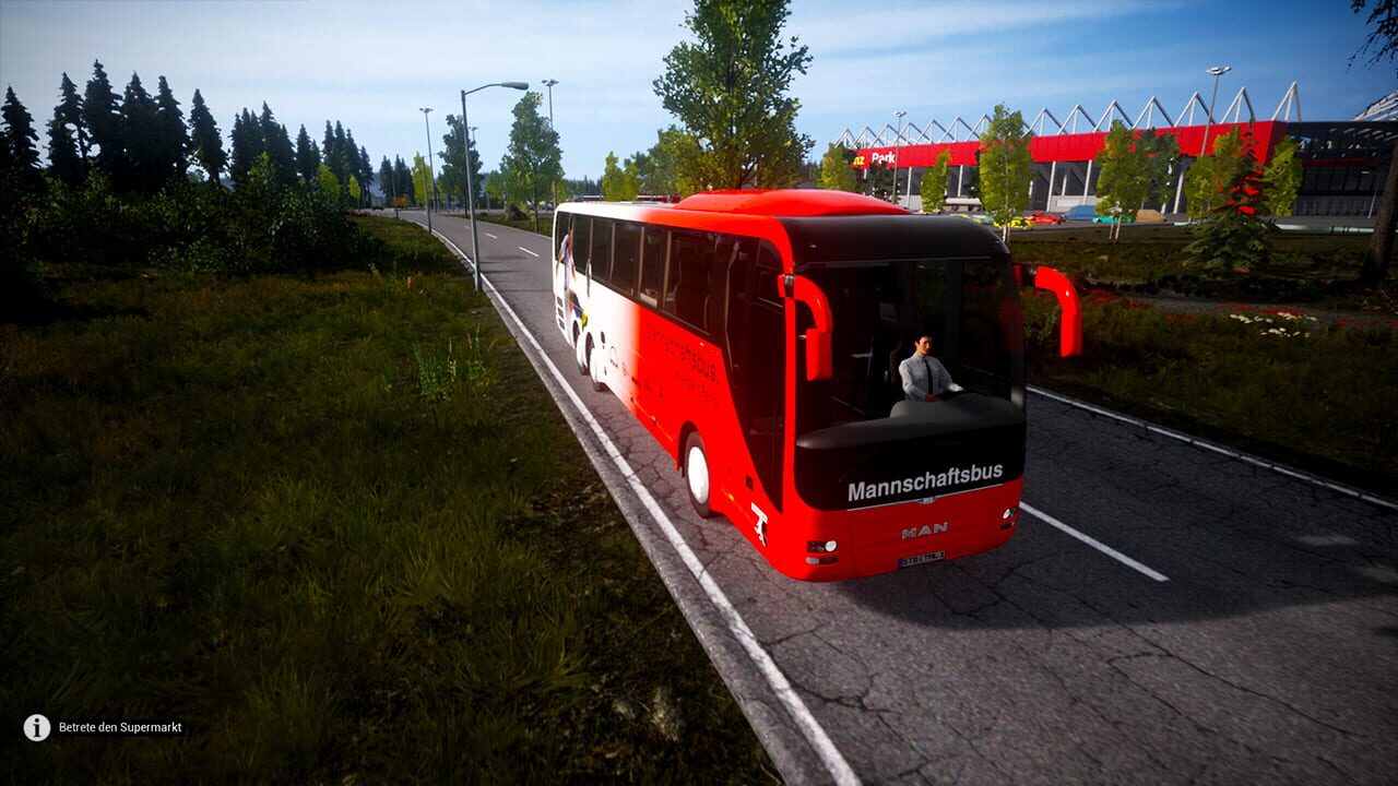 Screenshot for Fernbus Simulator: Football Team Bus