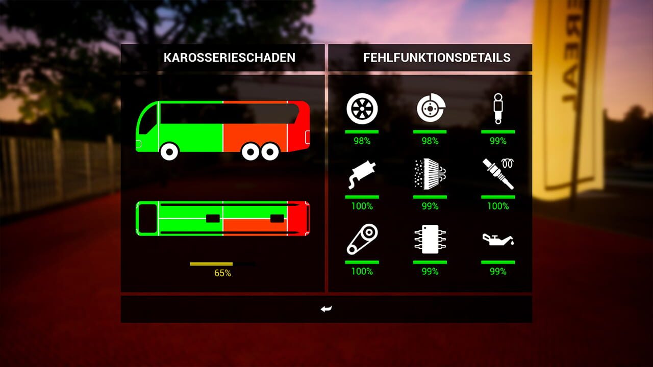 Screenshot for Fernbus Simulator: Football Team Bus