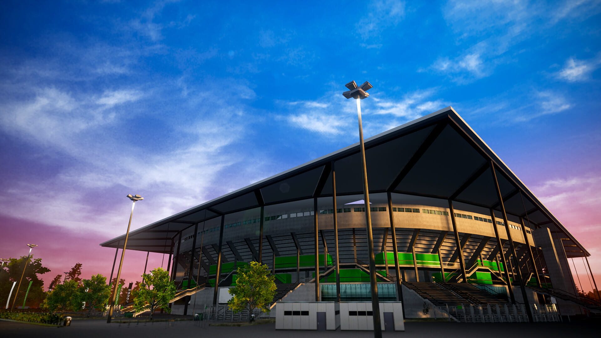 Screenshot for Fernbus Simulator: Football Team Bus