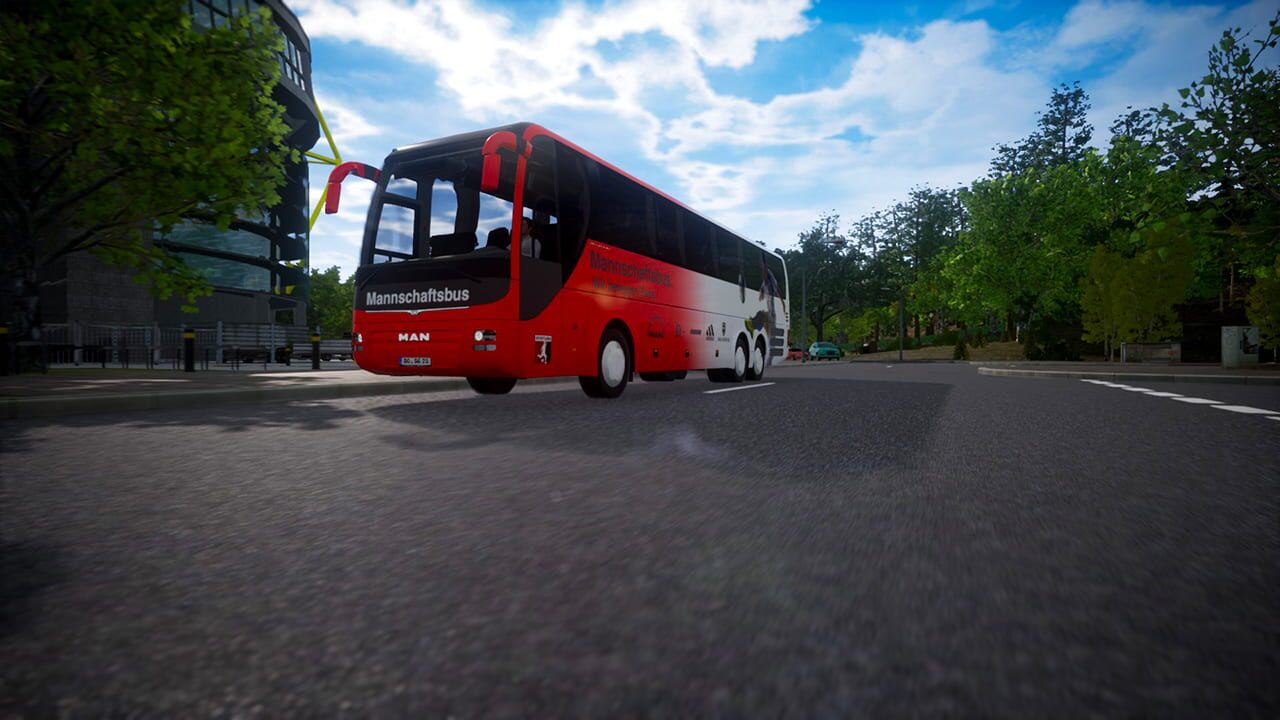Screenshot for Fernbus Simulator: Football Team Bus
