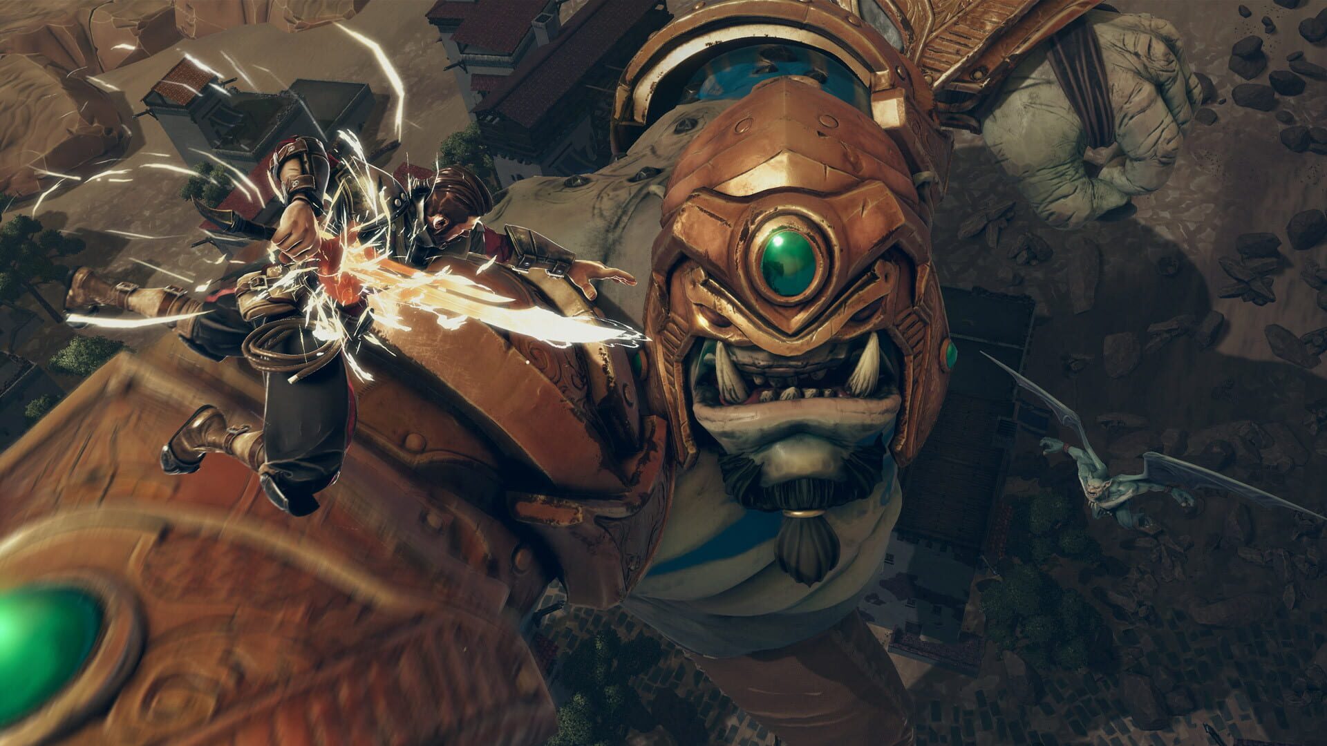Screenshot for Extinction: Skybound Sentinel