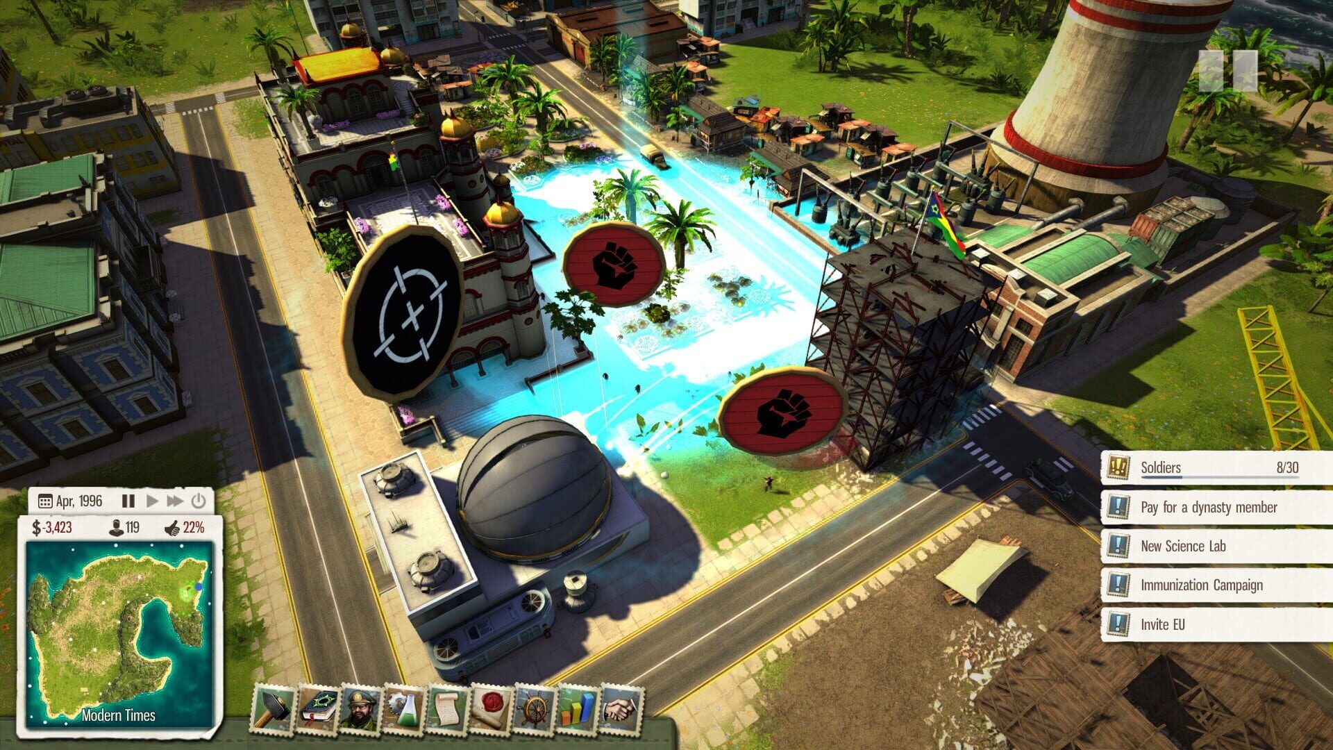 Screenshot for Tropico 5: Supervillain