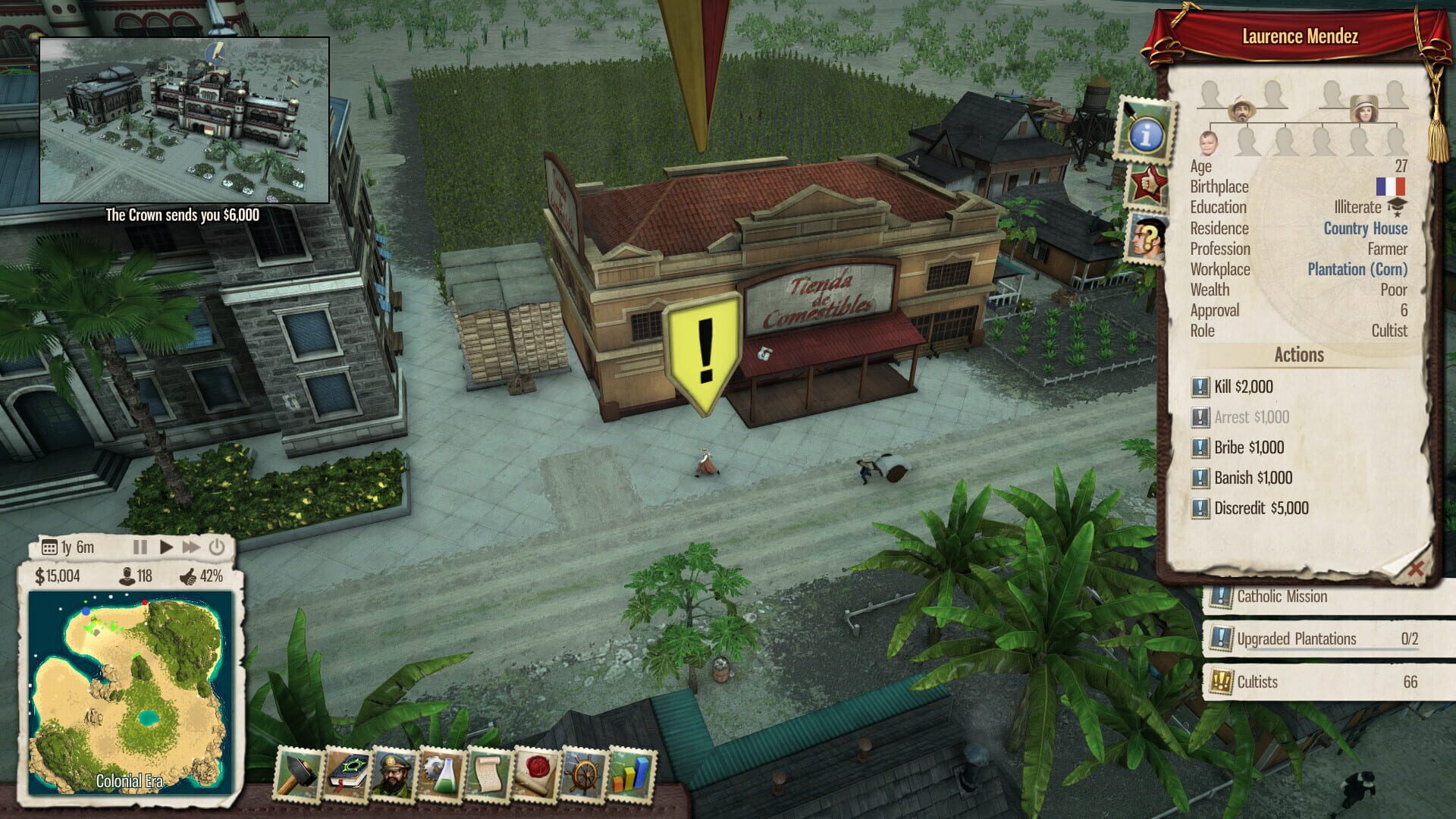 Screenshot for Tropico 5: Inquisition