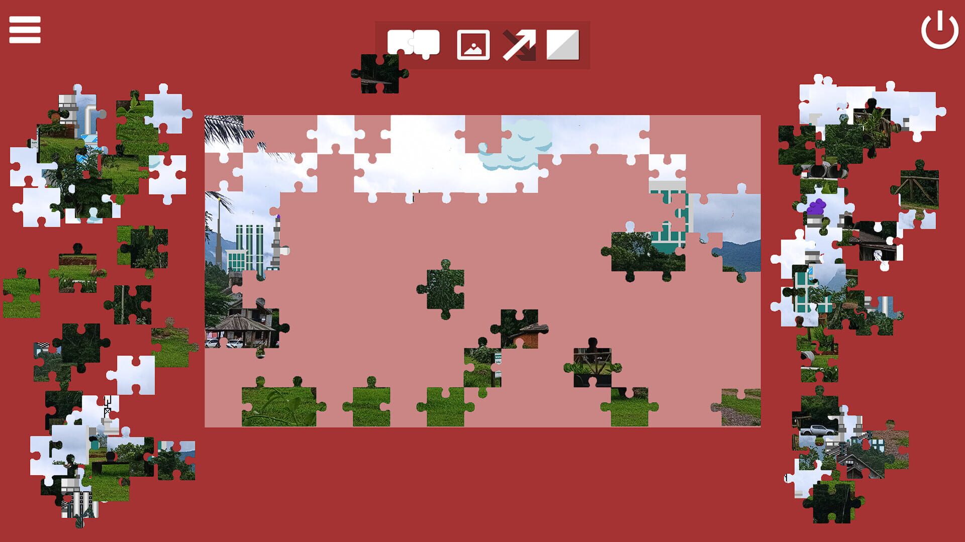 Screenshot for Invisible Services: Pixel Art Jigsaw Puzzle