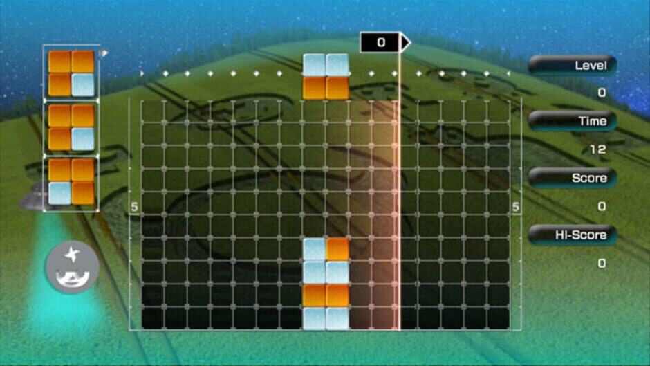 Screenshot for Lumines Supernova