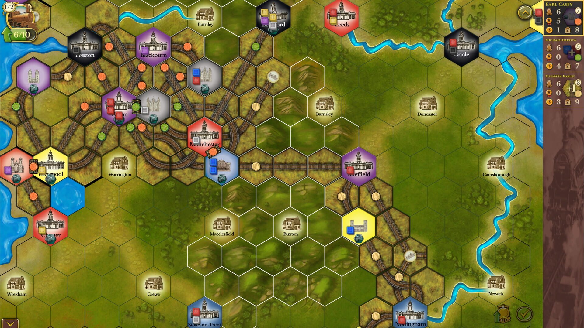 Screenshot for Steam: Rails to Riches - Northern England Map