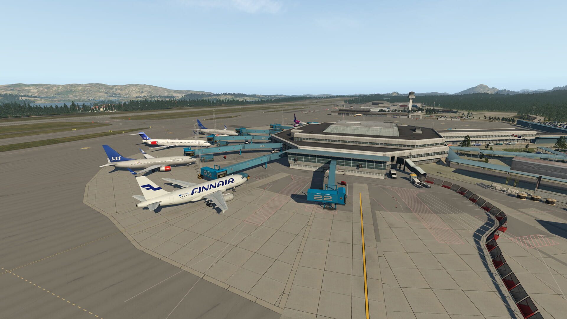 Screenshot for X-Plane 11: Aerosoft - Airport Bergen