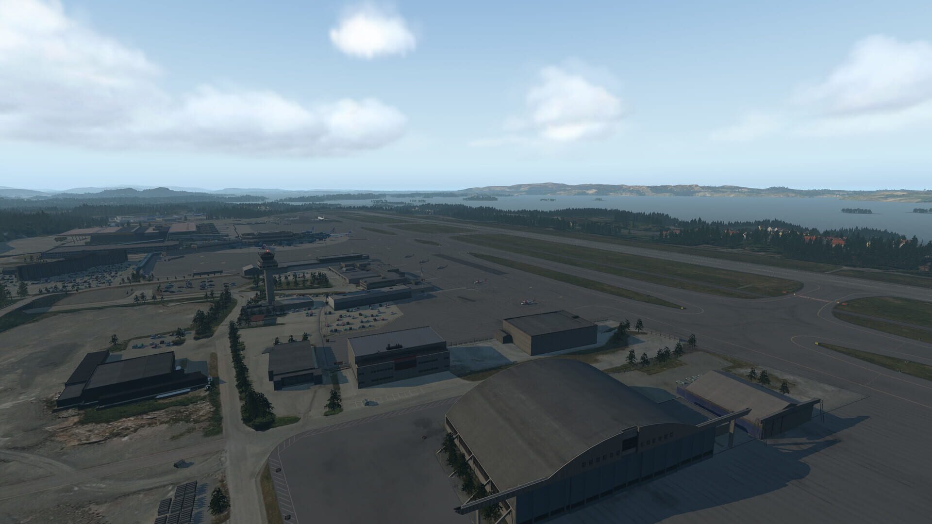 Screenshot for X-Plane 11: Aerosoft - Airport Bergen