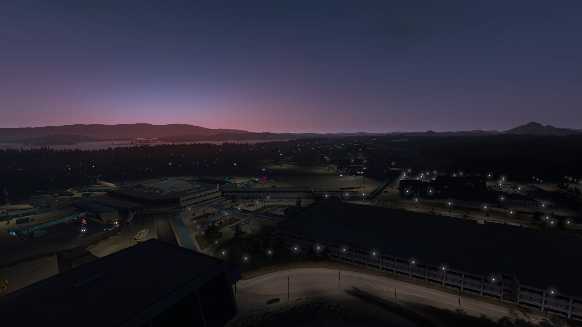 Screenshot for X-Plane 11: Aerosoft - Airport Bergen