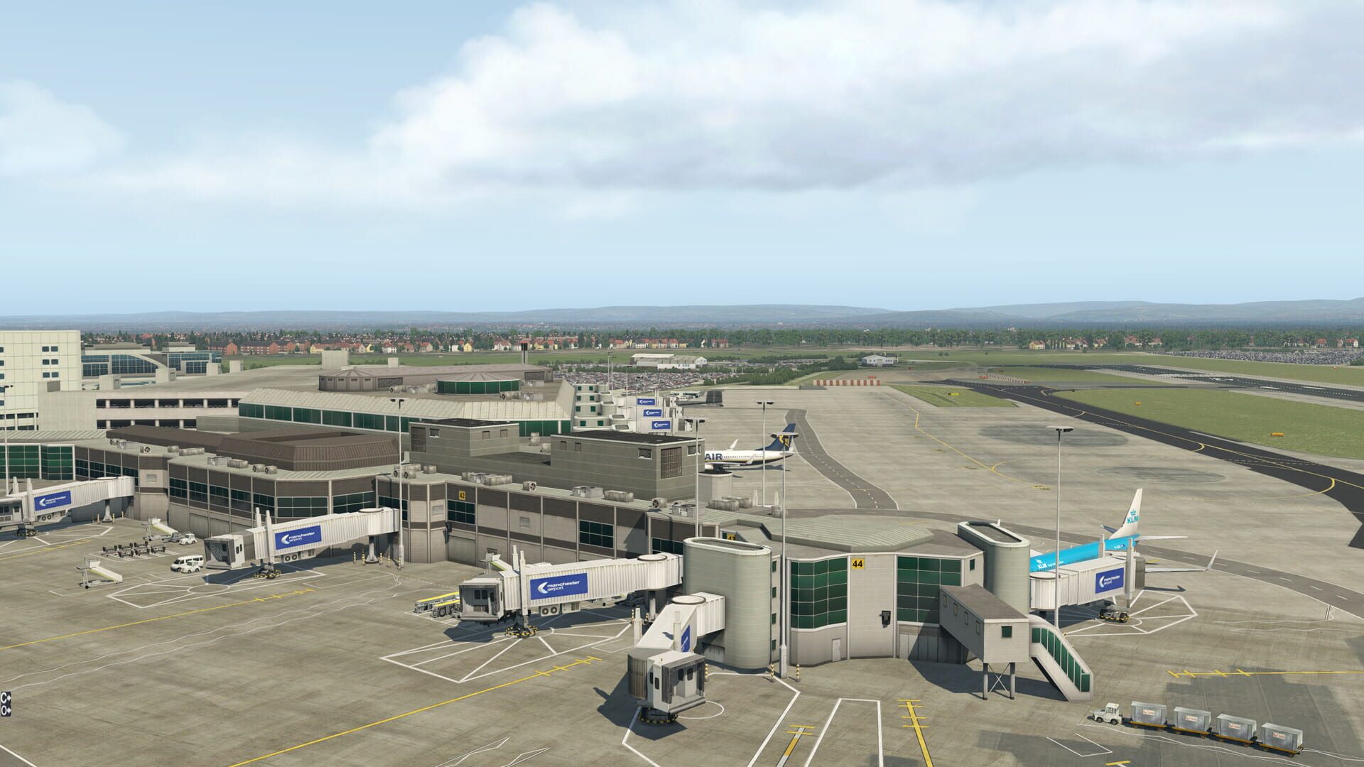 Screenshot for X-Plane 11: Aerosoft Airport Manchester