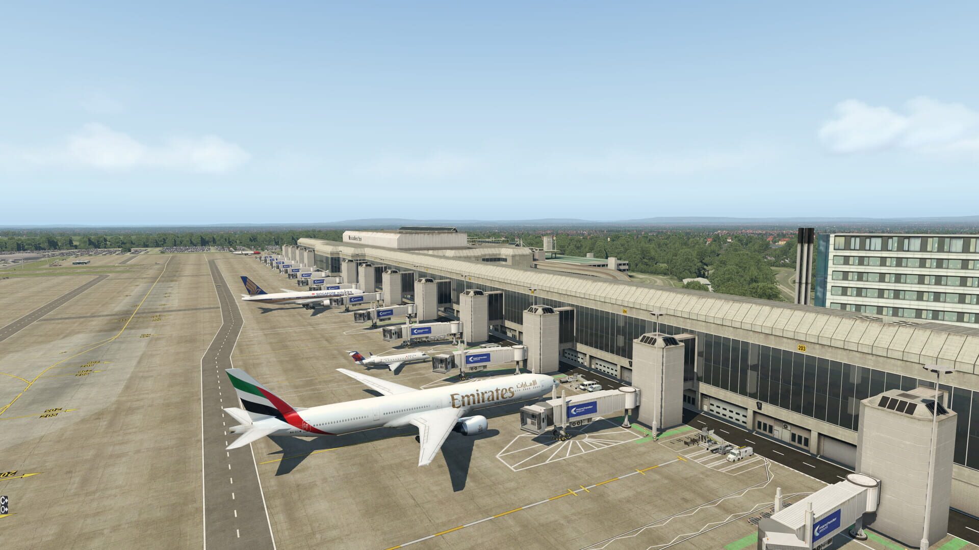 Screenshot for X-Plane 11: Aerosoft Airport Manchester