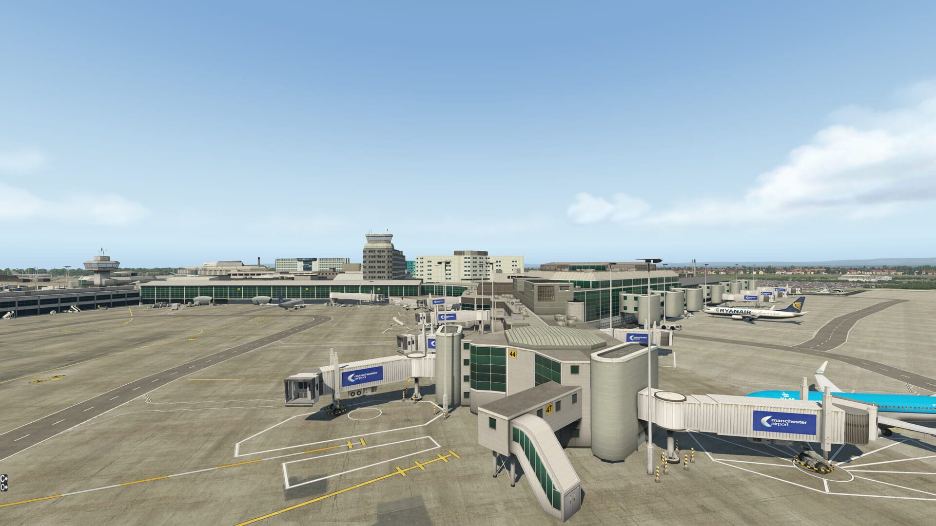 Screenshot for X-Plane 11: Aerosoft Airport Manchester