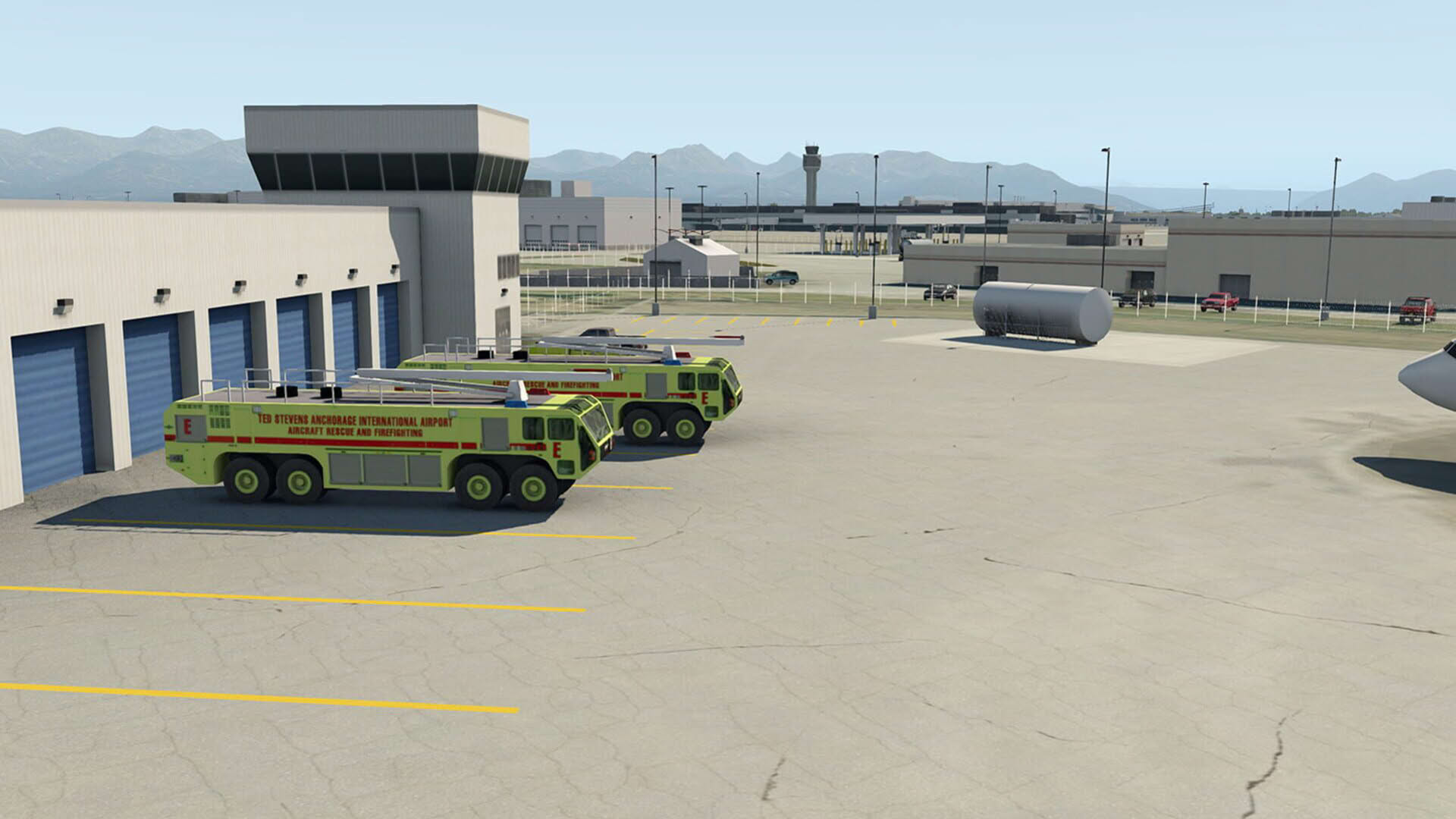 Screenshot for X-Plane 11: Aerosoft - Airport Anchorage