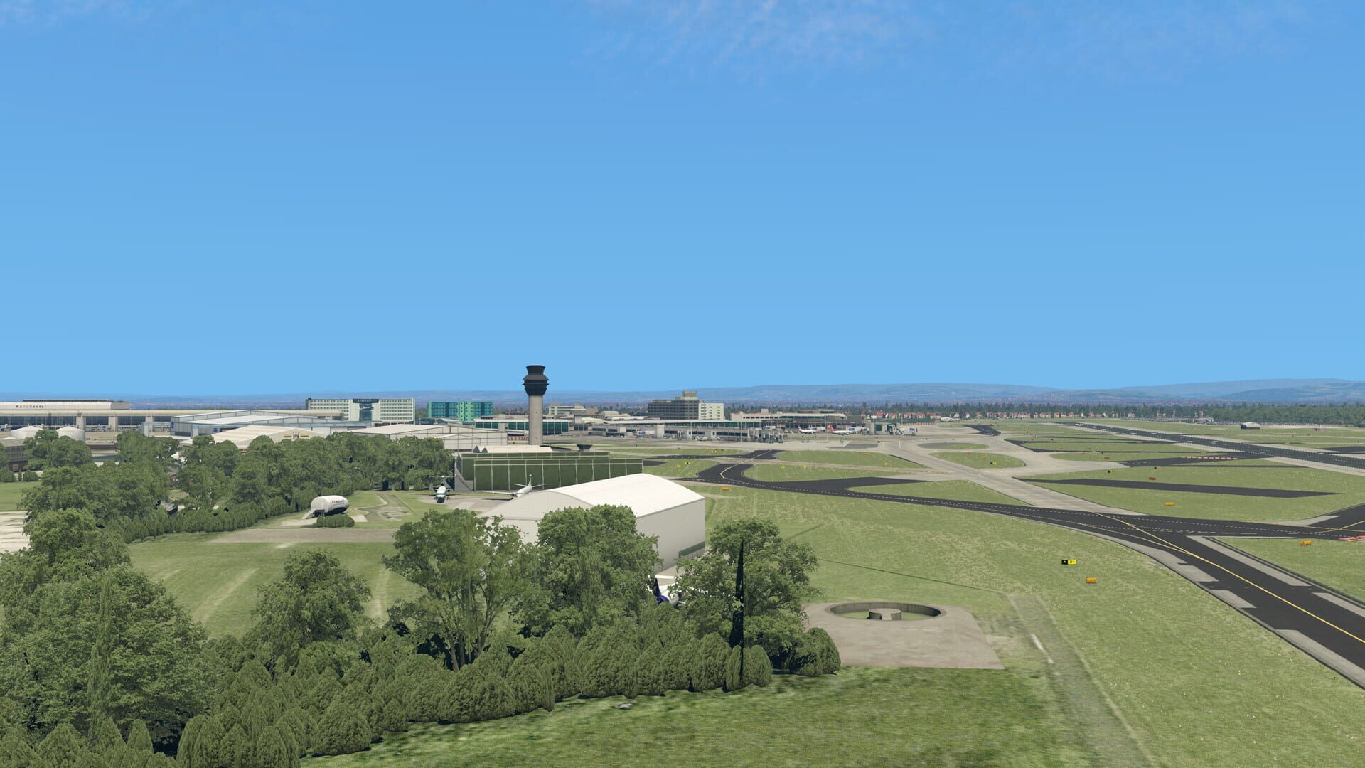 Screenshot for X-Plane 11: Aerosoft Airport Manchester