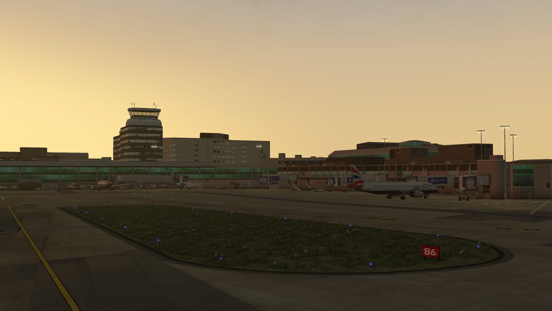 Screenshot for X-Plane 11: Aerosoft Airport Manchester