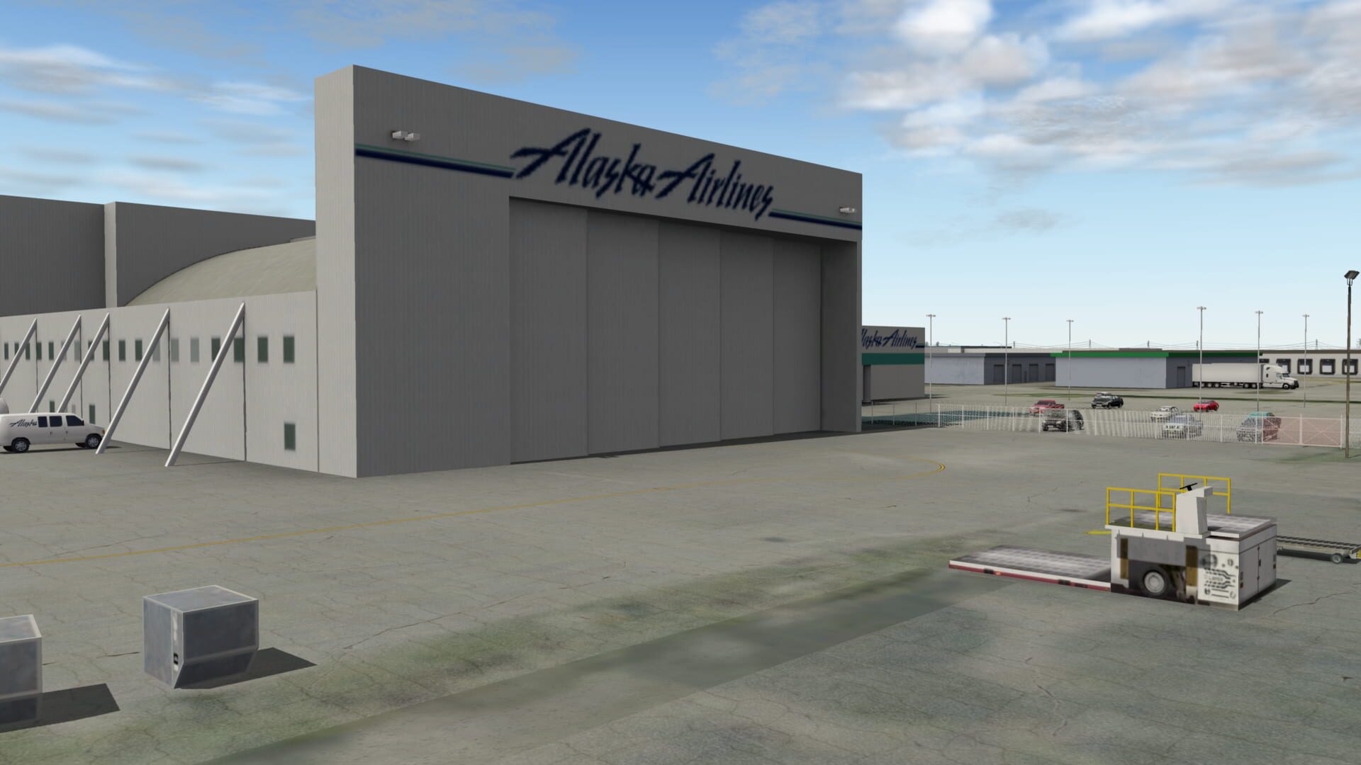 Screenshot for X-Plane 11: Aerosoft - Airport Anchorage