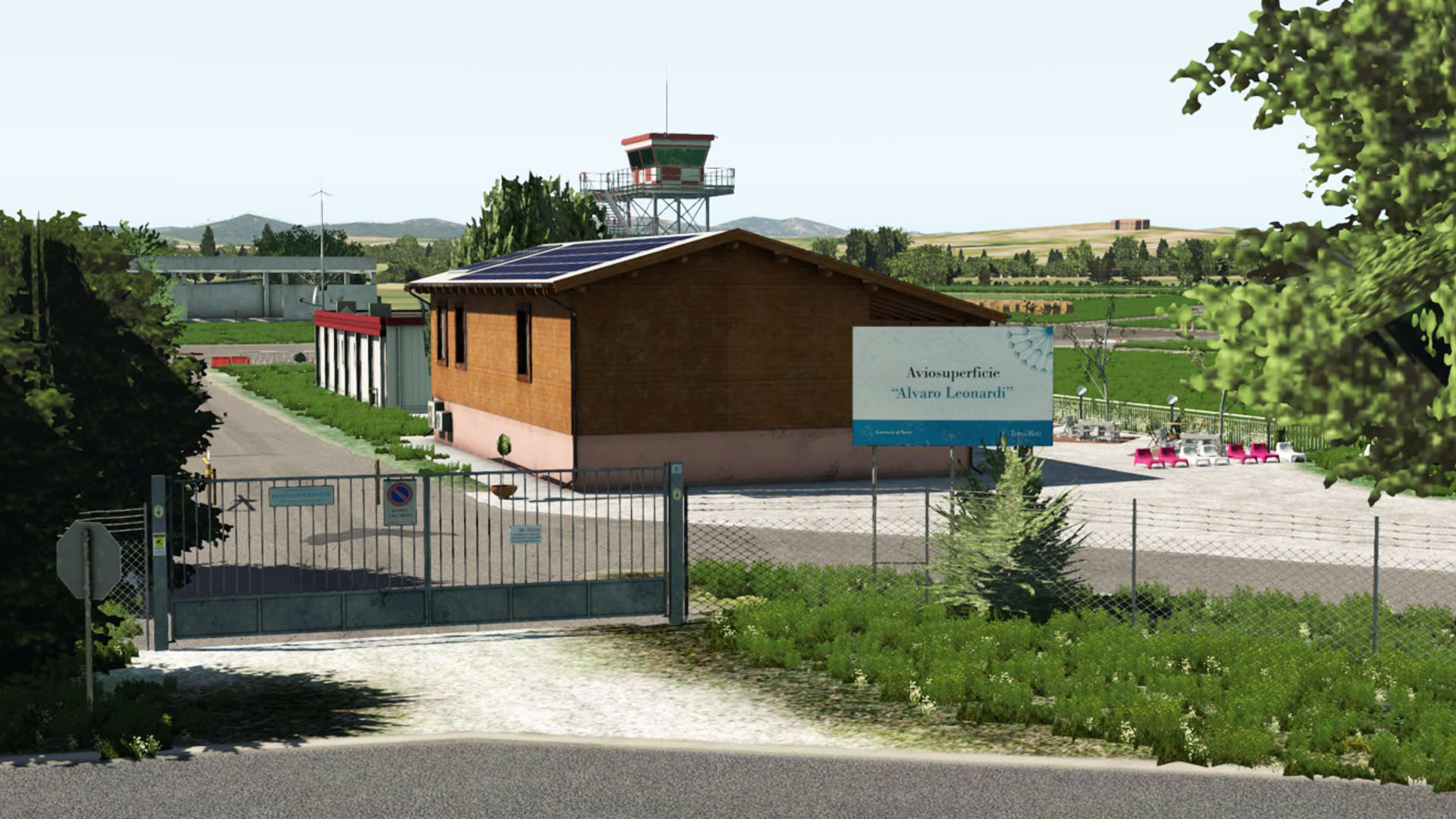 Screenshot for X-Plane 11: Skyline Simulations - LIAA: Terni Alvaro Leonardi Airport