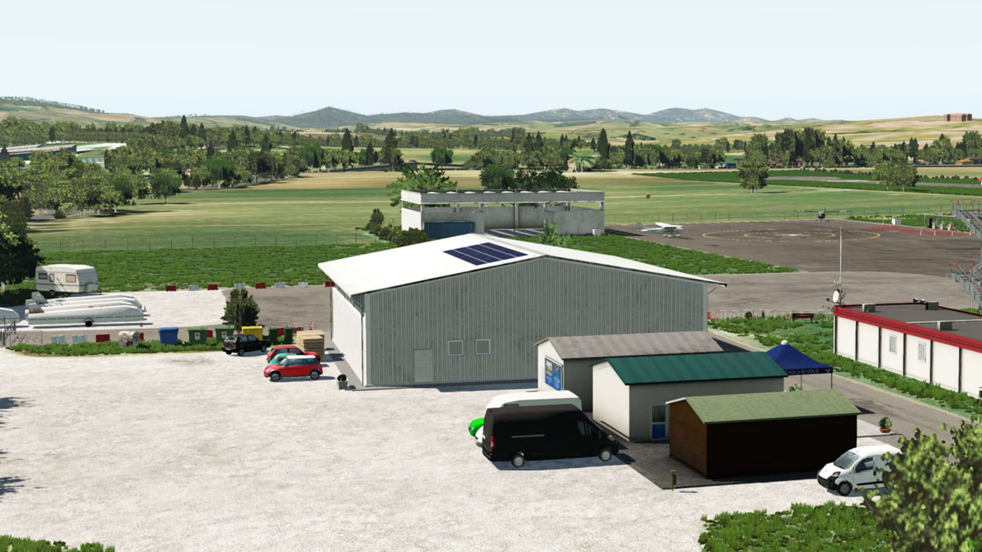 Screenshot for X-Plane 11: Skyline Simulations - LIAA: Terni Alvaro Leonardi Airport