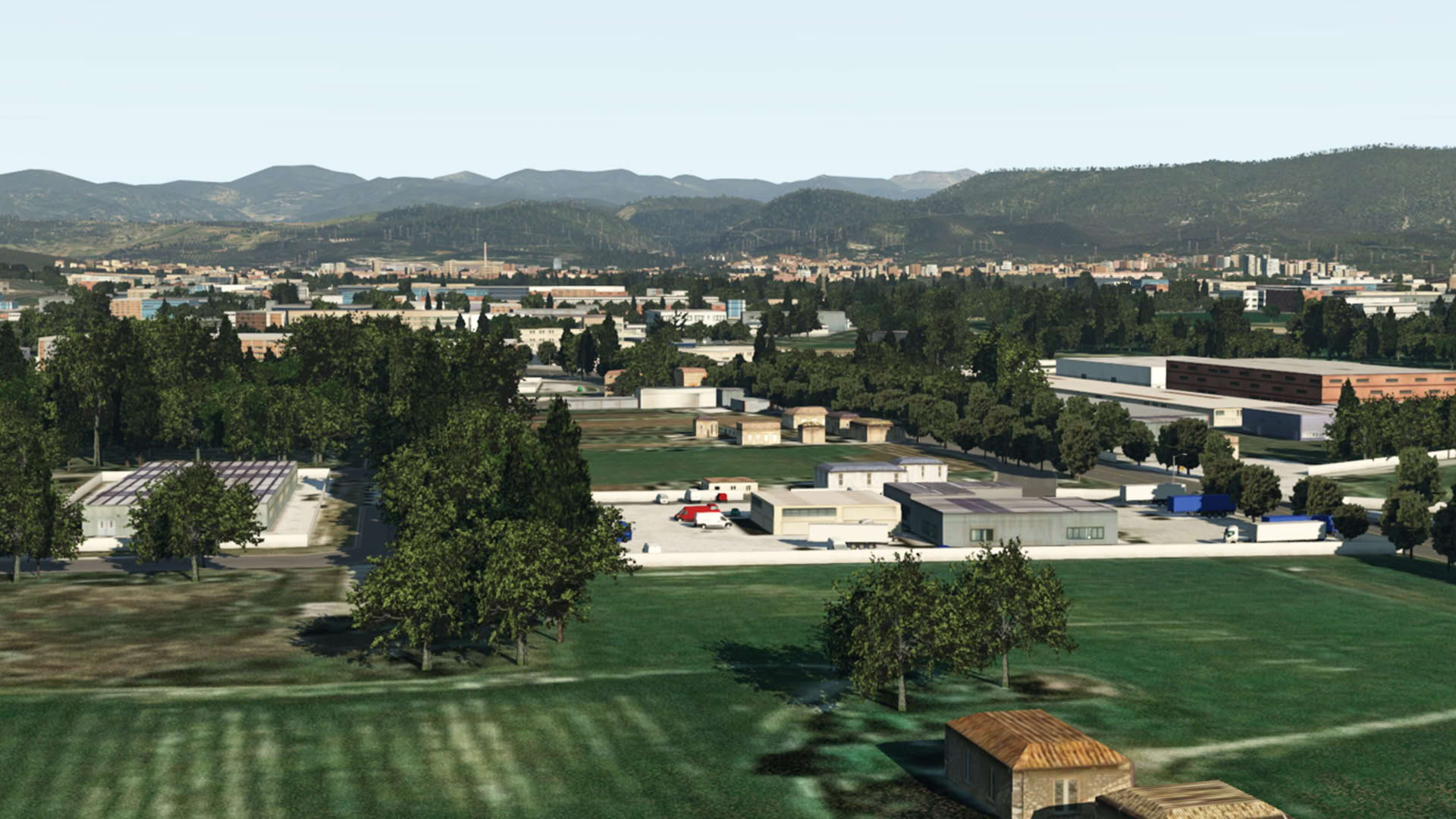 Screenshot for X-Plane 11: Skyline Simulations - LIAA: Terni Alvaro Leonardi Airport