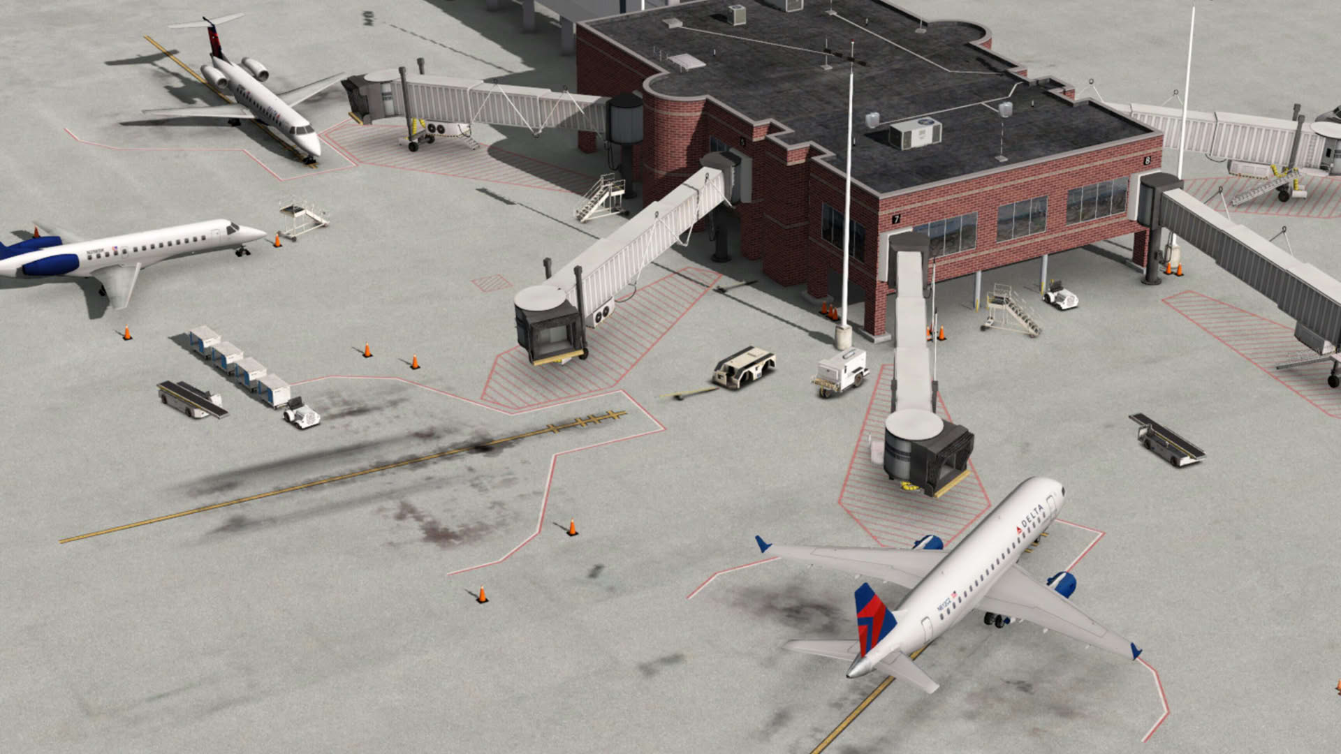 Screenshot for X-Plane 11: Aerosoft - Airport Wilmington