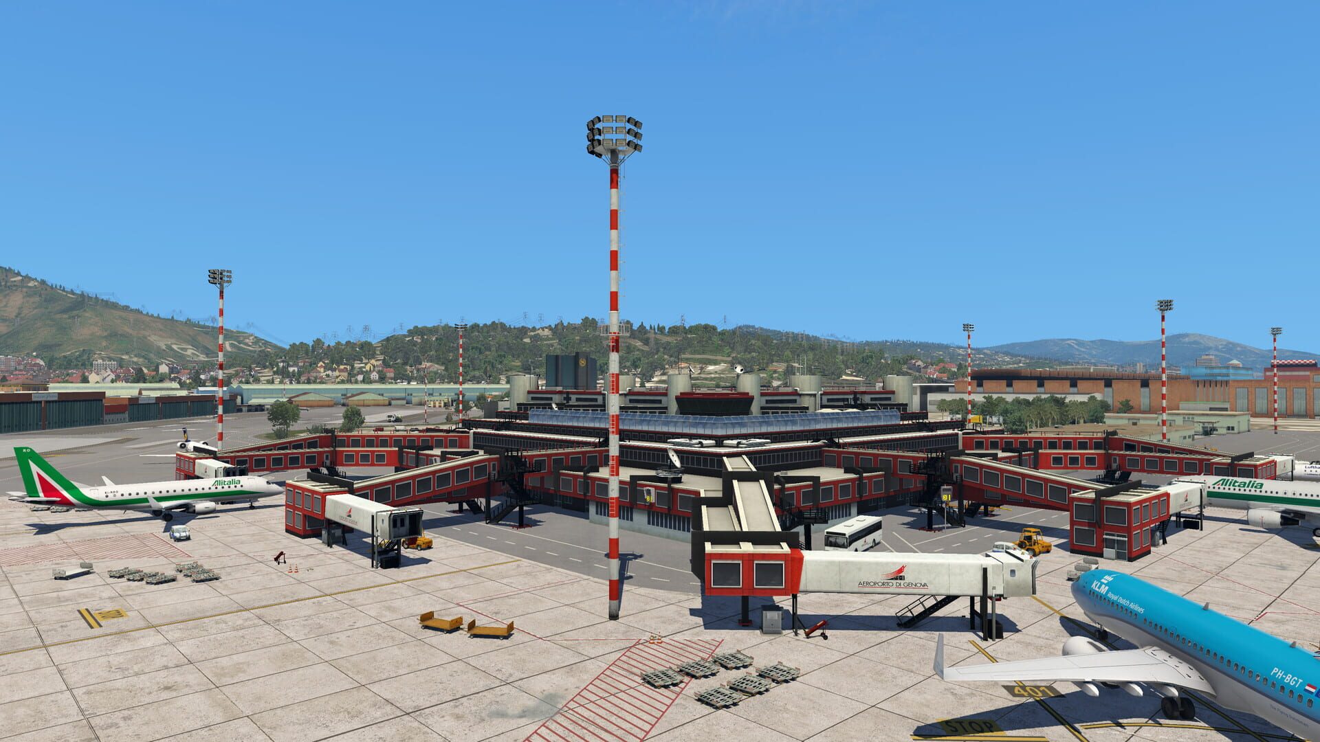 Screenshot for X-Plane 11: Aerosoft Airport Genoa