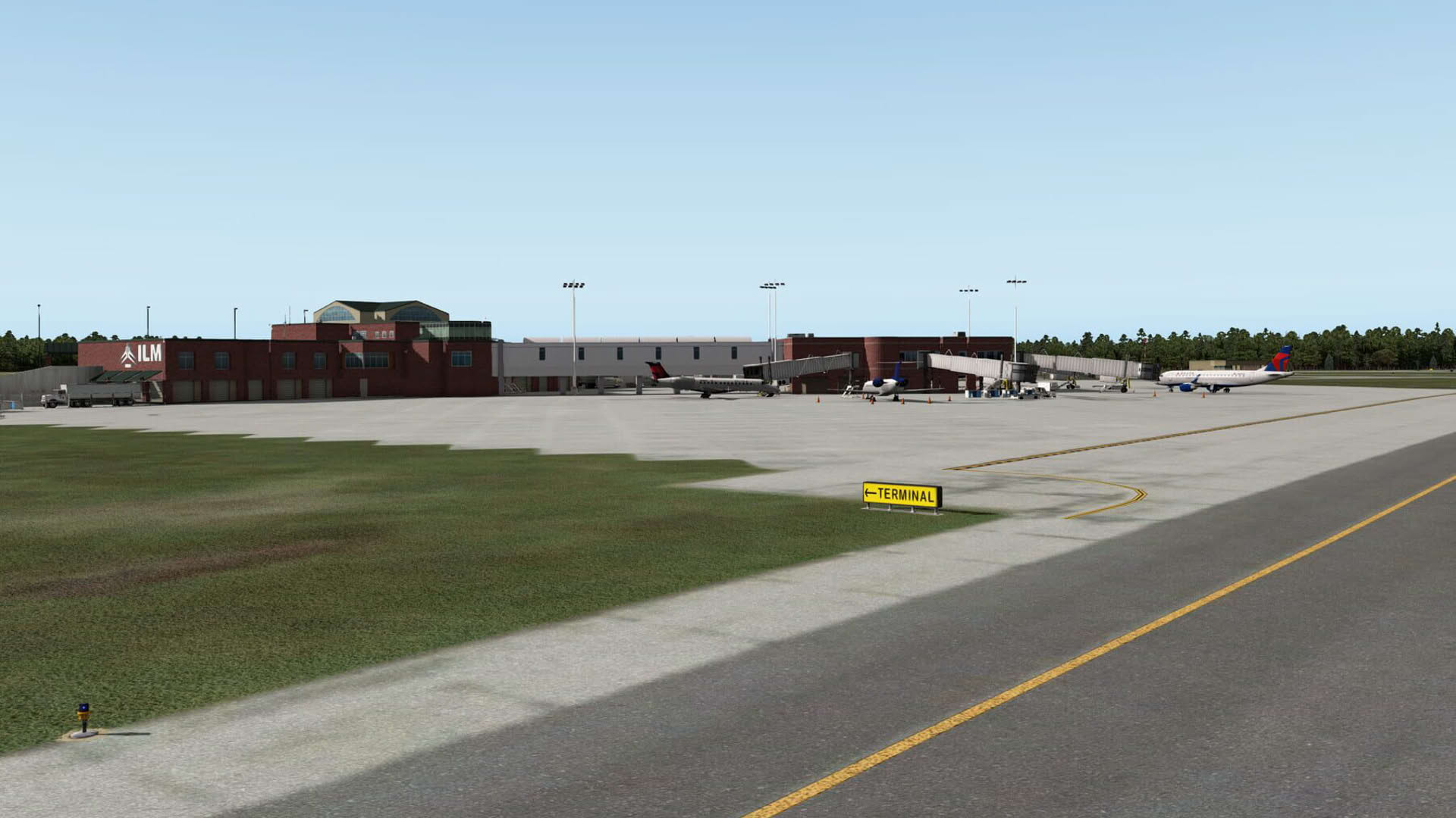Screenshot for X-Plane 11: Aerosoft - Airport Wilmington