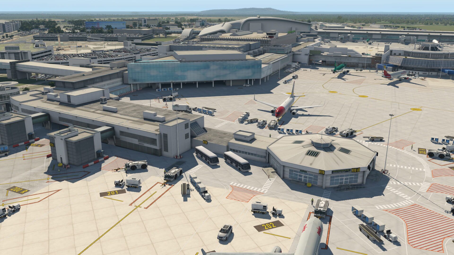 Screenshot for X-Plane 11: Aerosoft - Airport Dublin V2.0